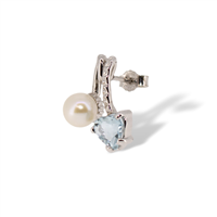 Pendientes Idee Preziose dal 1987 Mujer in Oro blanco Perla IP.OK18B/15P - IP.OK18B/15P